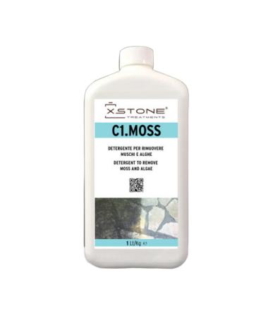 Detergent for mould, lichens and algae