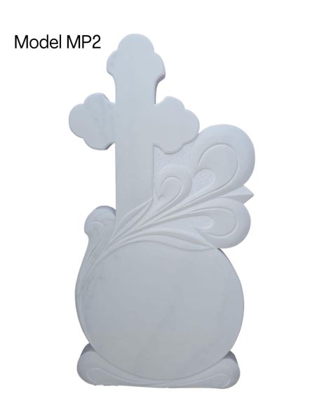 Cruce marmura MP2, 120x60x8 cm|Monumente marmura