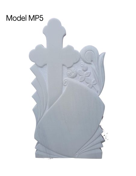 Cruce marmura MP5, 110x60x8 cm|Monumente marmura