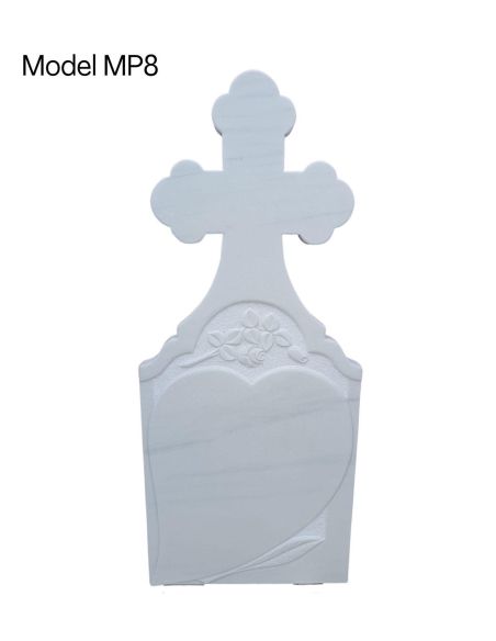 Cruce marmura MP8, 140x60x8 cm|Monumente marmura
