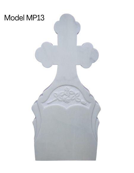 Cruce marmura MP13, 140x60x8 cm|Monumente marmura
