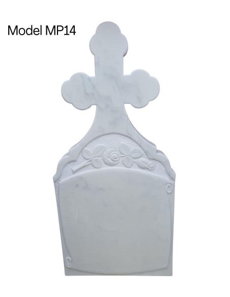 Cruce marmura MP14, 140x60x8 cm|Monumente marmura