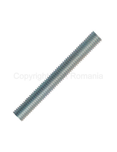 Tija complet filetata 1m DIN 975- 8.8 - M16 - Zincat Alb|Sisteme de fixare