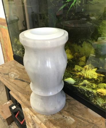 Vaza din marmura model VM1- cu defecte  - 2