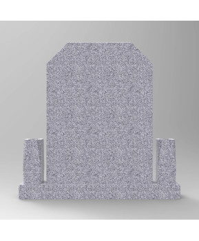 Granite Tombstone Rectangle CC model G117  - 6