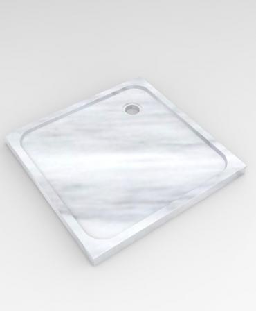 Marble Shower Tub , model CD1 - 90x90x6 CM - 2