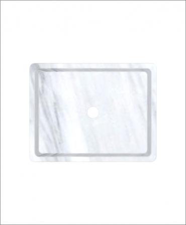 Marble washbasin CHIM2 - 45x35x8 CM - 3